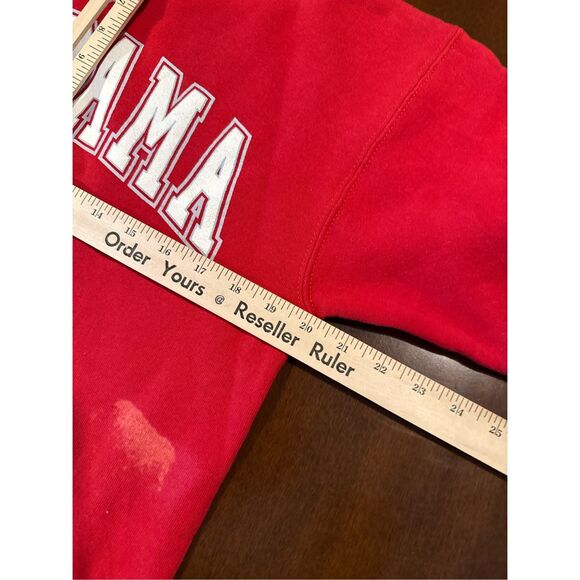 Size M - vintage Y2K university of Alabama Crimson Tide Jansport crew sweatshirt - Picture 5 of 7